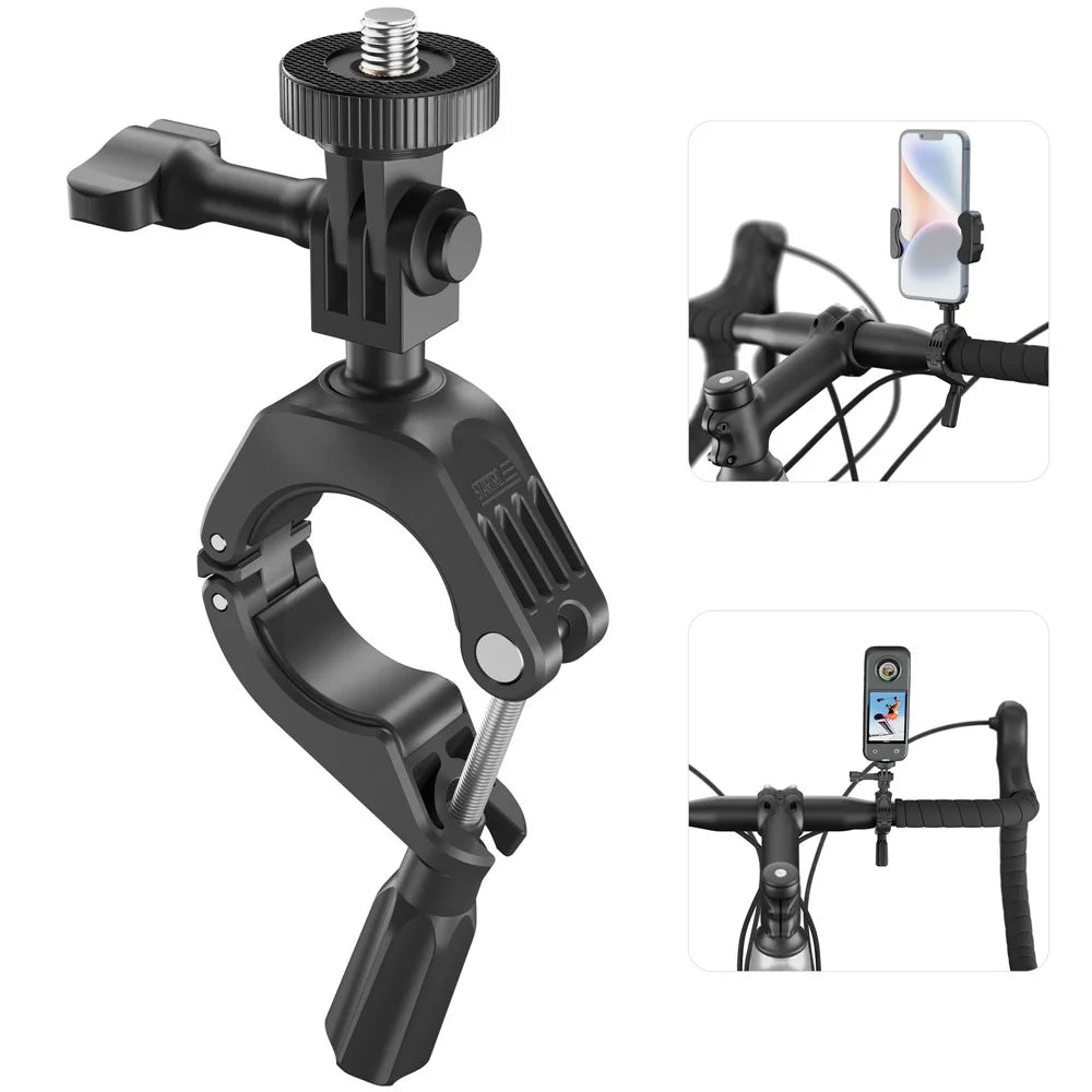 STARTRC 1YTY0003 Bicycle Action Camera Holder MTB Bike Handlebar Mount Camera Mount Adapter - 1