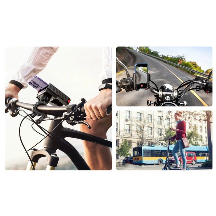 JOYROOM JR-ZS266 Bike Cycling Phone Holder Rotatable Bicycle Handlebar Mount Cellphone Bracket - 6