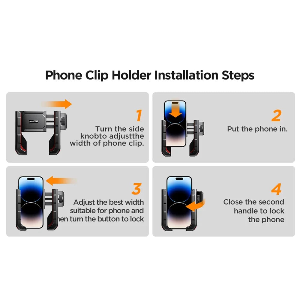JOYROOM JR-ZS266 Bike Cycling Phone Holder Rotatable Bicycle Handlebar Mount Cellphone Bracket - 7