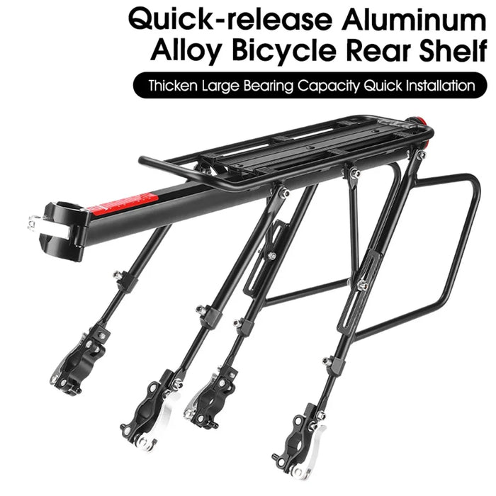 WEST BIKING YP0712034 Bicycle Luggage Carrier Rear Rack Shelf for 24-27.5 Inch Bike Rack - 2