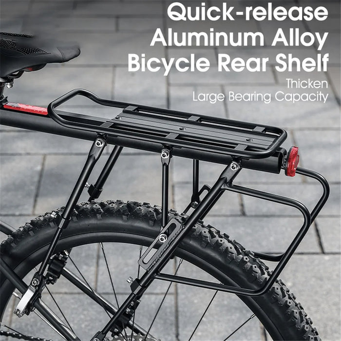WEST BIKING YP0712034 Bicycle Luggage Carrier Rear Rack Shelf for 24-27.5 Inch Bike Rack - 4