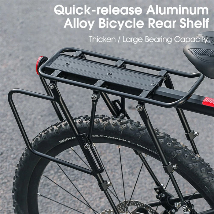 WEST BIKING YP0712034 Bicycle Luggage Carrier Rear Rack Shelf for 24-27.5 Inch Bike Rack - 5