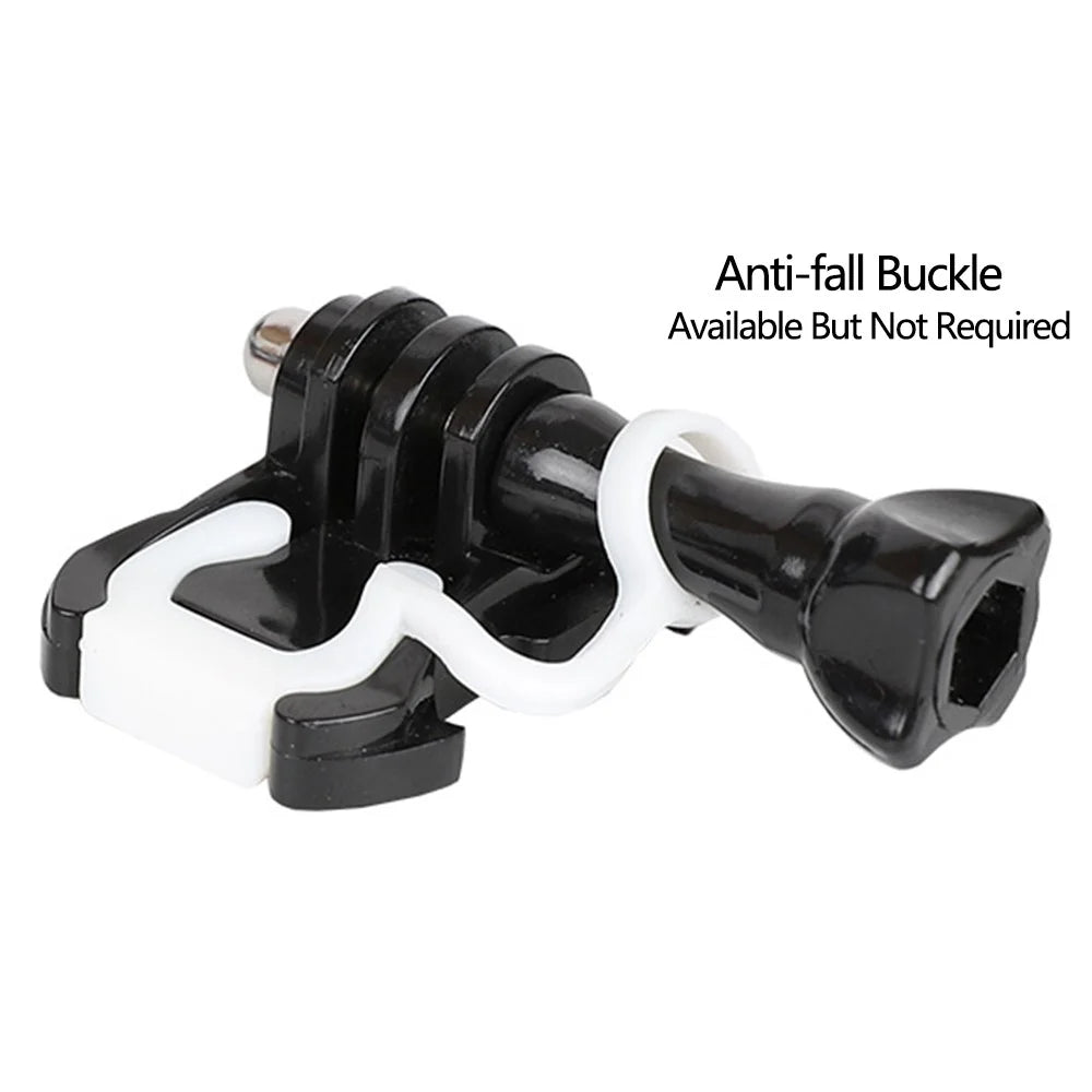 For Insta360 Action Camera Aluminum Alloy Helmet Bracket Mount Set with Extension Arm - 3
