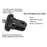 For Insta360 Action Camera Aluminum Alloy Helmet Bracket Mount Set with Extension Arm - 4