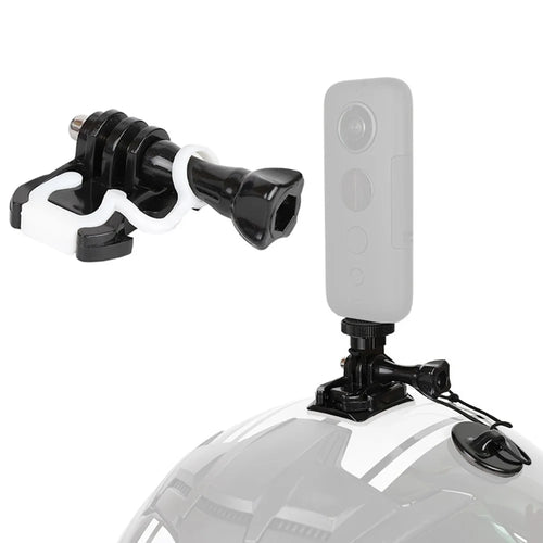 Helmet Bracket Mount Set for Insta360 , Action Camera Aluminum Alloy Motorcycle Mount Kit - 1