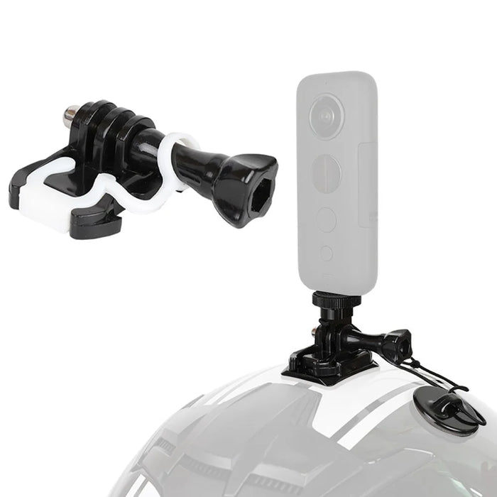 Helmet Bracket Mount Set for Insta360 , Action Camera Aluminum Alloy Motorcycle Mount Kit - 1