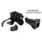 Helmet Bracket Mount Set for Insta360 , Action Camera Aluminum Alloy Motorcycle Mount Kit - 3