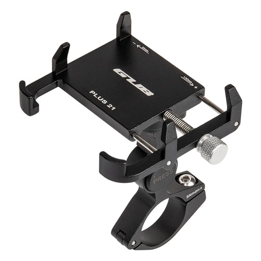 GUB PLUS 21 Aluminum Alloy Bike Phone Holder Rotatable Bicycle Handlebar Mount Cellphone Bracket - 1