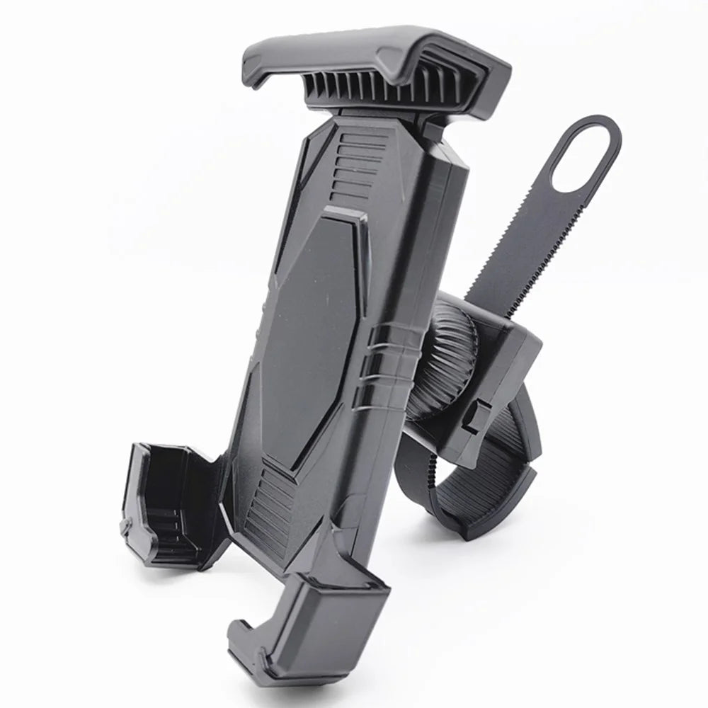 ZY-D12 ABS Cycling Cellphone Bracket Motorcycle Bike Handlebar Strap Mount Phone Holder - 1