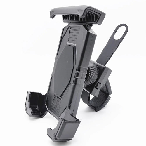 ZY-D12 ABS Cycling Cellphone Bracket Motorcycle Bike Handlebar Strap Mount Phone Holder - 1