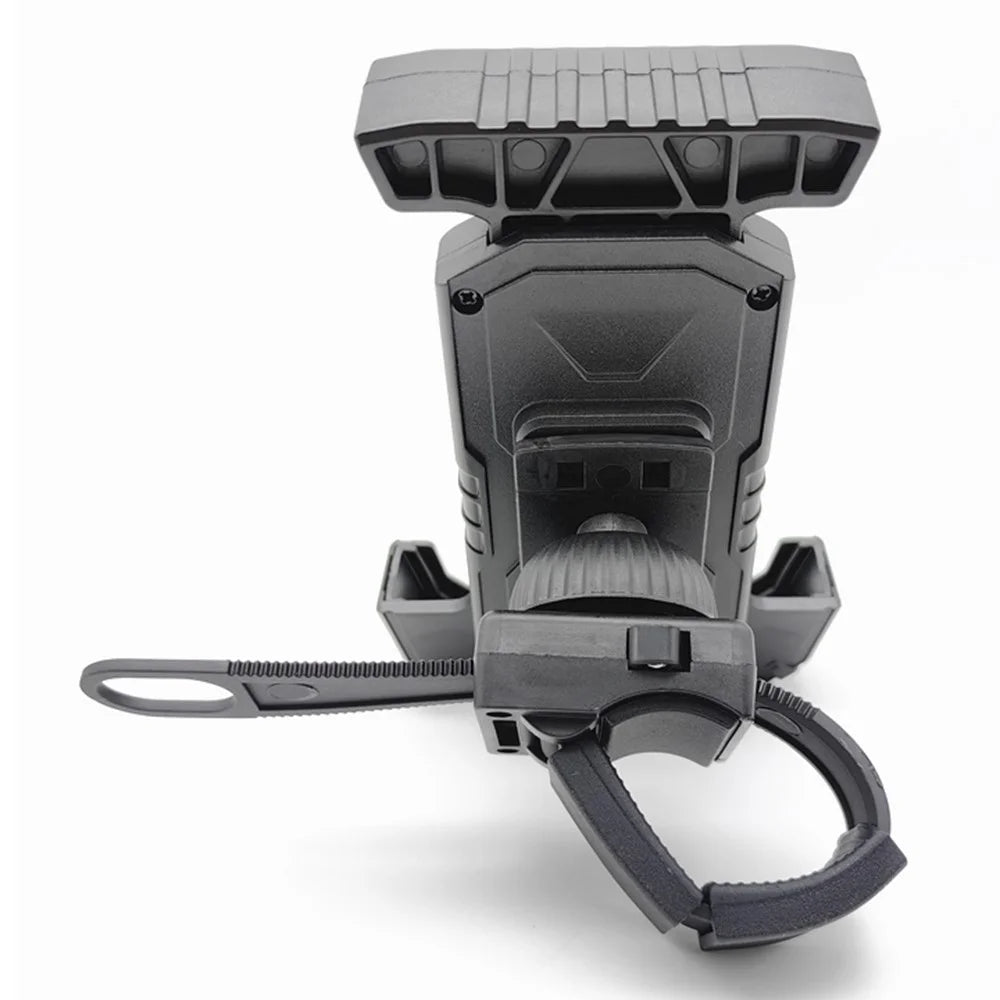 ZY-D12 ABS Cycling Cellphone Bracket Motorcycle Bike Handlebar Strap Mount Phone Holder - 4