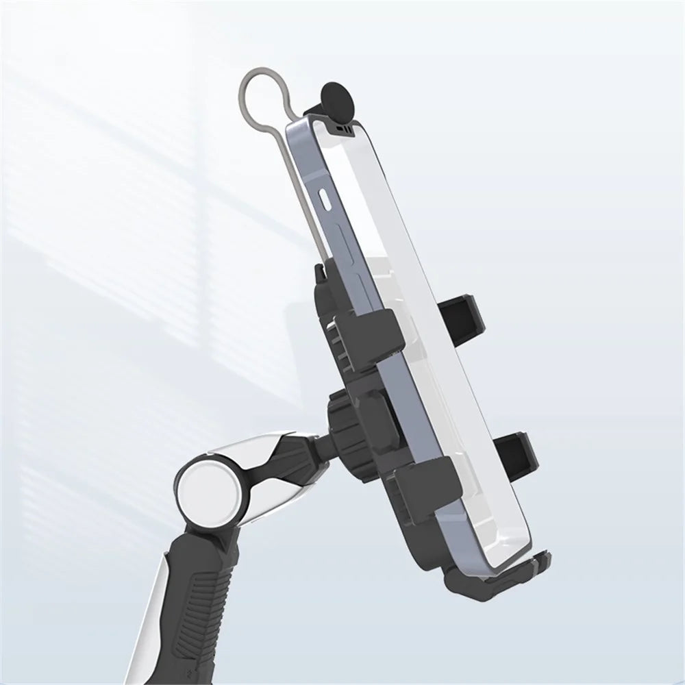 DC230 Bike Phone Holder Bicycle Quick Release Phone Mount 360 Degree Rotating Cycling Phone Bracket - 4