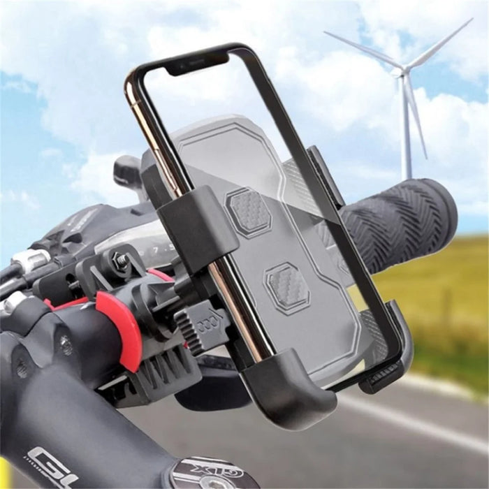 360 Degrees Rotation Bike Phone Holder Bicycle Handlebar Mount Cellphone Bracket - 7