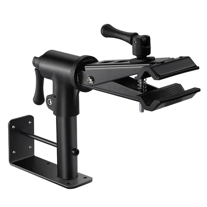 WEST BIKING YP0719353 Bike Holder Clamp Carbon Steel Table / Wall Mounted Bicycle Hanging Repairing Bracket - 1