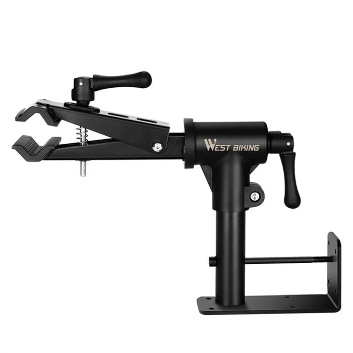 WEST BIKING YP0719353 Bike Holder Clamp Carbon Steel Table / Wall Mounted Bicycle Hanging Repairing Bracket - 2