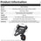 WEST BIKING YP0719359 Bicycle Cell Phone Holder Aluminum Alloy Ultra-Light Handlebar Phone Bracket - 3