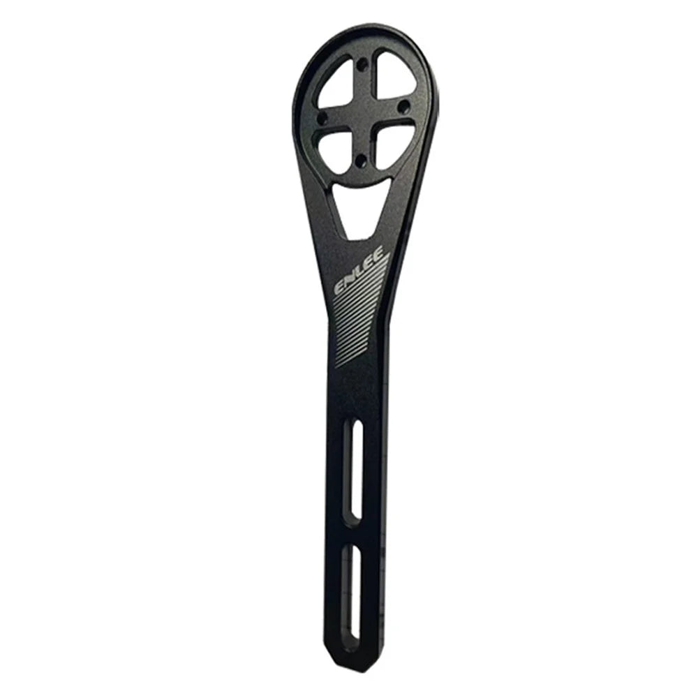 ENLEE EN-64311 Bicycle Computer Holder Aluminum Alloy Speedometer Bike Handlebar Bracket - Black - 1