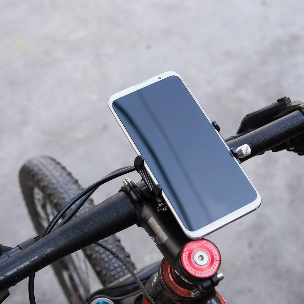 ZTTO Z81 For 60-110mm Mobile Phone Holder Aluminum Alloy Bike Mount Cycling Accessories - Red - 6