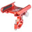 ZTTO Z82 360 Degree Adjustable Aluminum Alloy Phone Holder for Motorcycle / Road Bike / Electric Bicycle - Red - 1