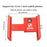 ZTTO Z82 360 Degree Adjustable Aluminum Alloy Phone Holder for Motorcycle / Road Bike / Electric Bicycle - Red - 4