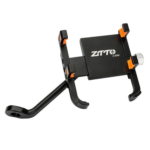 ZTTO Z-85M Motorcycle Bicycle Rear Mirror Mount Phone Holder Aluminum Alloy Shockproof Phone Bracket - 1