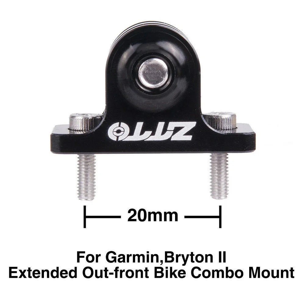 ZTTO XJDZ For Garmin / Bryton II Bike Computer Mount Aluminum Alloy Extended Bracket - Red - 5