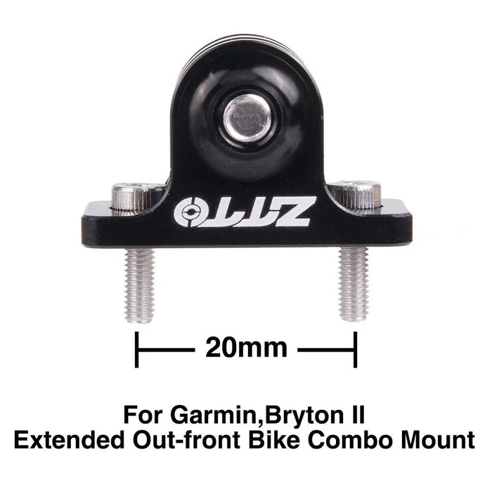 ZTTO XJDZ For Garmin / Bryton II Bike Computer Mount Aluminum Alloy Extended Bracket - Red - 5