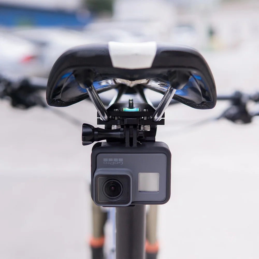 ZTTO For GoPro / Xiaomi Yi Camera Bike Under Seat Camera Holder Aluminum Alloy Bracket - 5