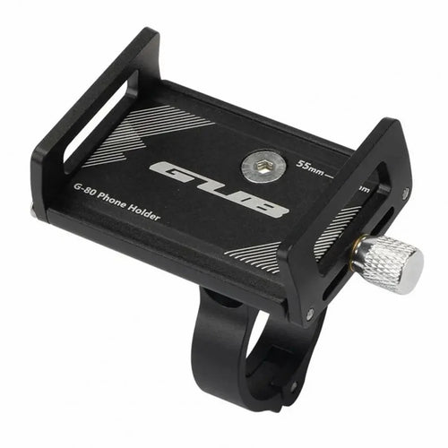 GUB G-80 Cycling Phone Holder Aluminum Alloy Cellphone Bracket for 55-100 Width Devices - 1
