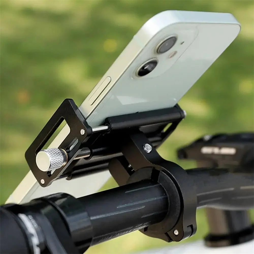 GUB G-80 Cycling Phone Holder Aluminum Alloy Cellphone Bracket for 55-100 Width Devices - 3