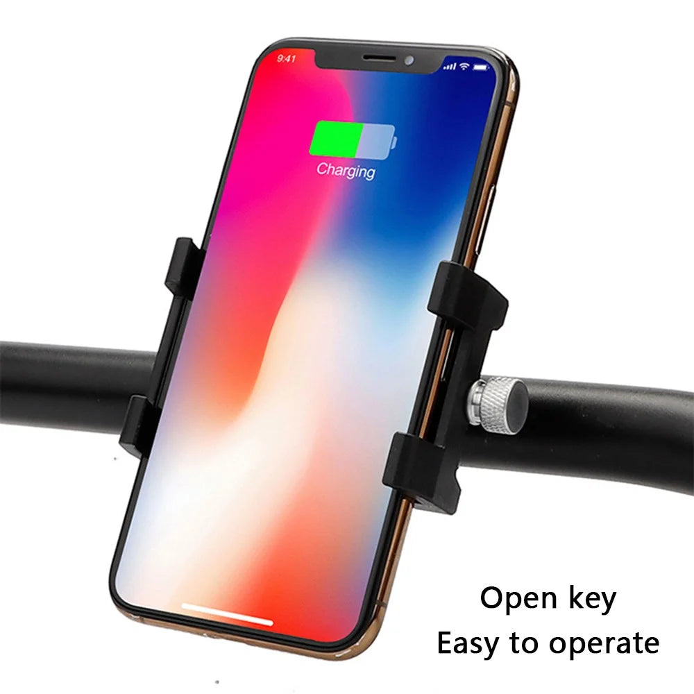 GUB G-84 Aluminum Alloy+Plastic Phone Holder Bike Mount Cycling Bracket - 4