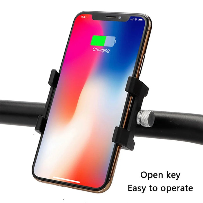 GUB G-84 Aluminum Alloy+Plastic Phone Holder Bike Mount Cycling Bracket - 4