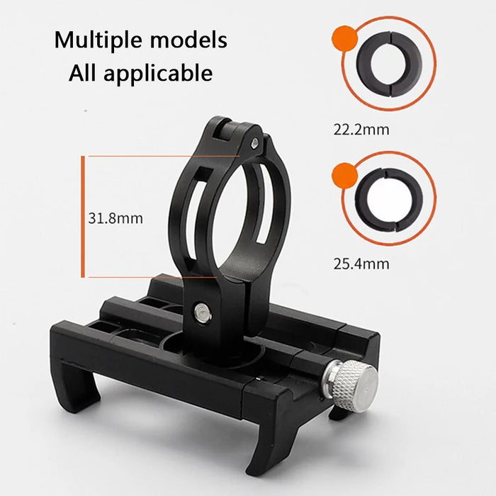 GUB G-84 Aluminum Alloy+Plastic Phone Holder Bike Mount Cycling Bracket - 6