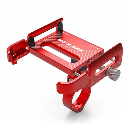 GUB P30 Aluminum Alloy Phone Holder Bike Cell Phone Mount Cycling Bracket - Red - 1