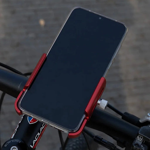 GUB P30 Aluminum Alloy Phone Holder Bike Cell Phone Mount Cycling Bracket - Red - 2