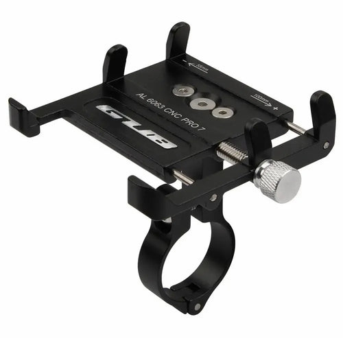 GUB PRO7 Aluminum Alloy Bicycle Handlebar Mount for 55-100mm Cell Phone Holder Bracket - 1