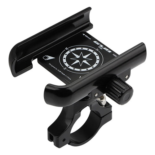 GUB P40 360 Degree Rotation Bicycle Handlebar Mount Aluminum Alloy Phone Holder Bracket - Black - 1