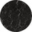 Marble Grain Cup Coaster Nordic Insulated Absorbent Round Ceramic Coffee Mug Placemat - Black - 1