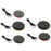 A308 USB Cup Mug Warmer with Indicator Light and Switch Cup Coaster Warmer Beverage Heater for Home Office - Black - 7
