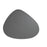 CDY002 PVC Leather Heat Insulation Placemats Bowl Coaster Kitchen Non-Slip Tableware Pad Table Mat, Size L - Dark Grey - 1