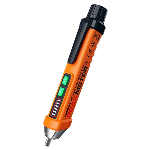 PEAKMETER PM8908C 50-60Hz AC 12-1000V Non-Contact Voltage Tester Tool Circuit Detector Test Pen - 1