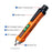 PEAKMETER PM8908C 50-60Hz AC 12-1000V Non-Contact Voltage Tester Tool Circuit Detector Test Pen - 5