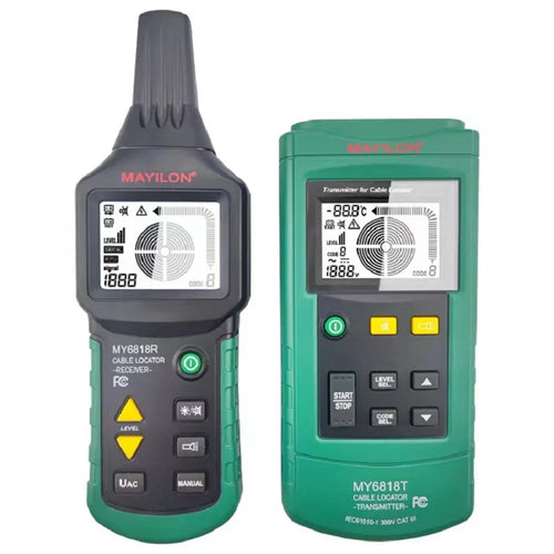 MAYILON MY6818 Portable Wire Tracker Professional Wire Cable Tracker Metal Pipe Locator Detector Tester - 1