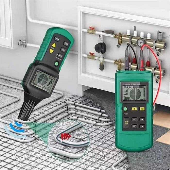 MAYILON MY6818 Portable Wire Tracker Professional Wire Cable Tracker Metal Pipe Locator Detector Tester - 3