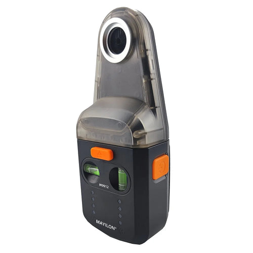 MAYILON M9912 (DC10) 2-in-1 Electric Drilling Dust Collector Red Light Laser Level Multifunction Laser Level with Two Bubbles Angle Measuring Tool for Carpentry, Building - 1