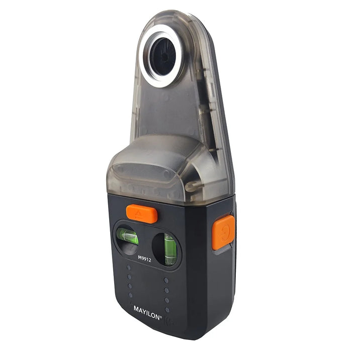 MAYILON M9912 (DC10) 2-in-1 Electric Drilling Dust Collector Red Light Laser Level Multifunction Laser Level with Two Bubbles Angle Measuring Tool for Carpentry, Building - 1