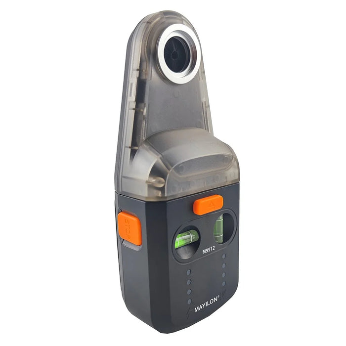 MAYILON M9912 (DC10) 2-in-1 Electric Drilling Dust Collector Red Light Laser Level Multifunction Laser Level with Two Bubbles Angle Measuring Tool for Carpentry, Building - 2