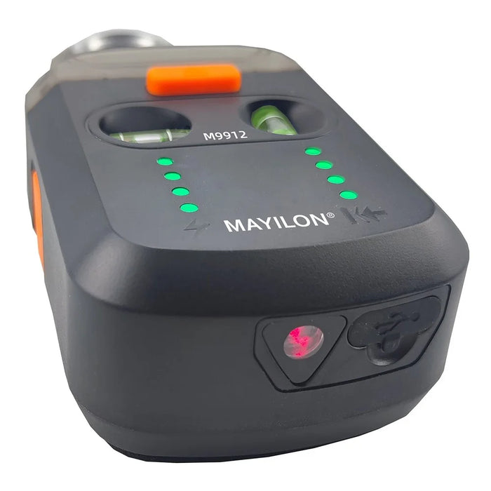 MAYILON M9912 (DC10) 2-in-1 Electric Drilling Dust Collector Red Light Laser Level Multifunction Laser Level with Two Bubbles Angle Measuring Tool for Carpentry, Building - 5