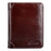 DANTE B922 RFID Blocking Stylish Top Layer Cowhide Men Short Wallet Cards Cash Carrying Bag - Coffee - 1