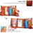 DANTE 05505 RFID Blocking Top Layer Cowhide Men Short Wallet Cards Cash Holder Bag - Yellowish Brown - 2